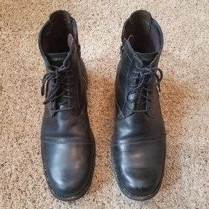Timberland Black Cap Toe Dress Boot Men's 9.5